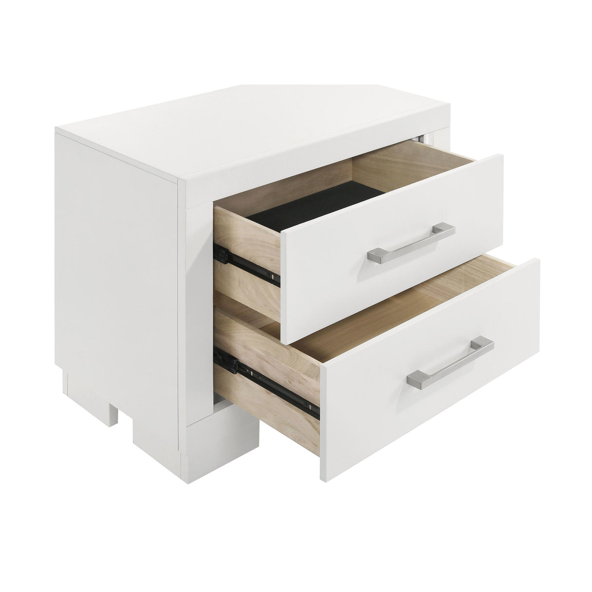 Coaster Furniture Jessica 202992 2-Drawer Nightstand - Snow White IMAGE 9