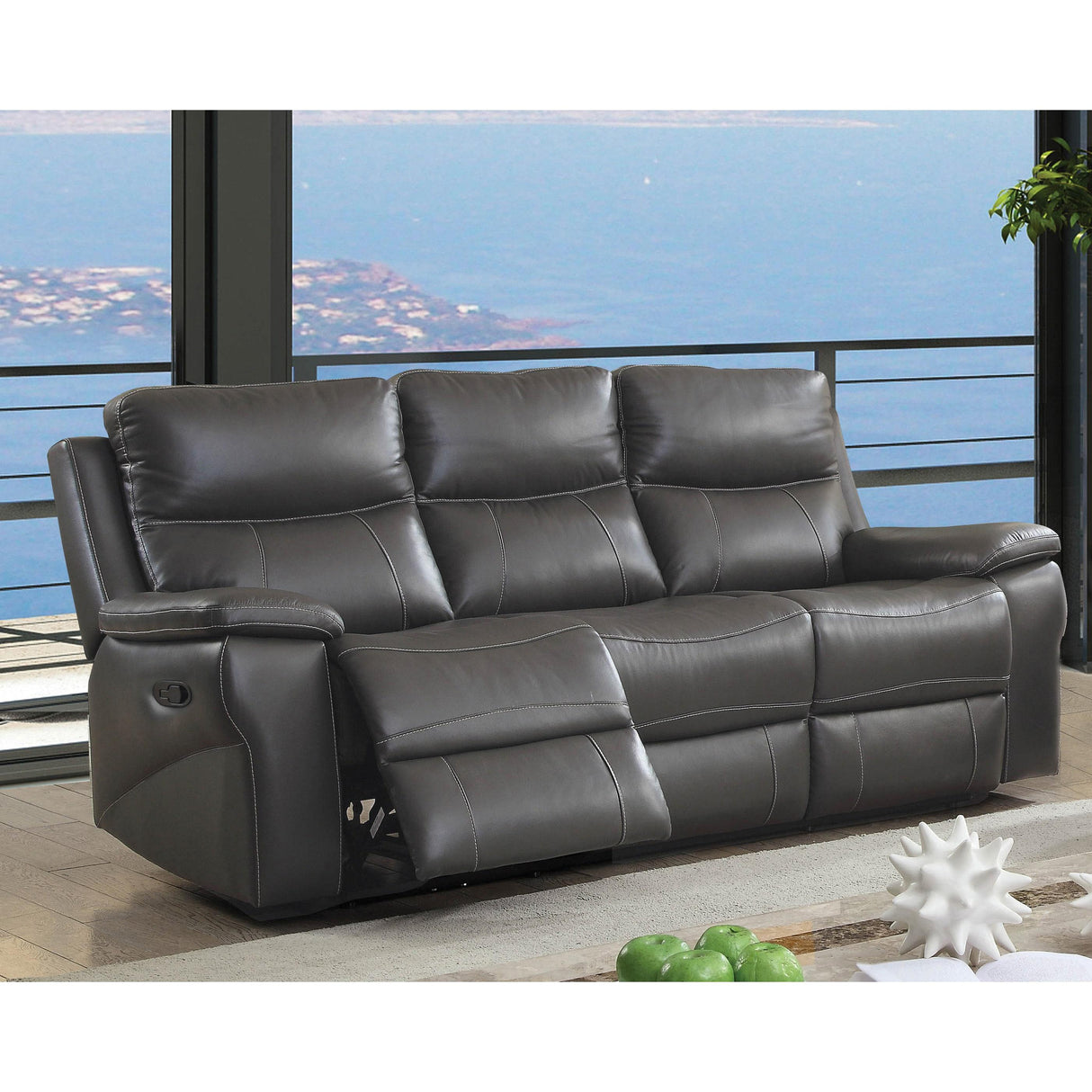 Furniture of America Lila CM6540 2 pc Reclining Living Room Set IMAGE 2