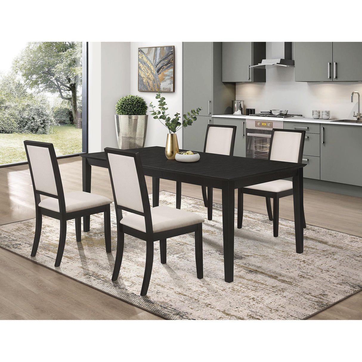 Coaster Furniture Louise 101561 5 pc Dining Set IMAGE 1