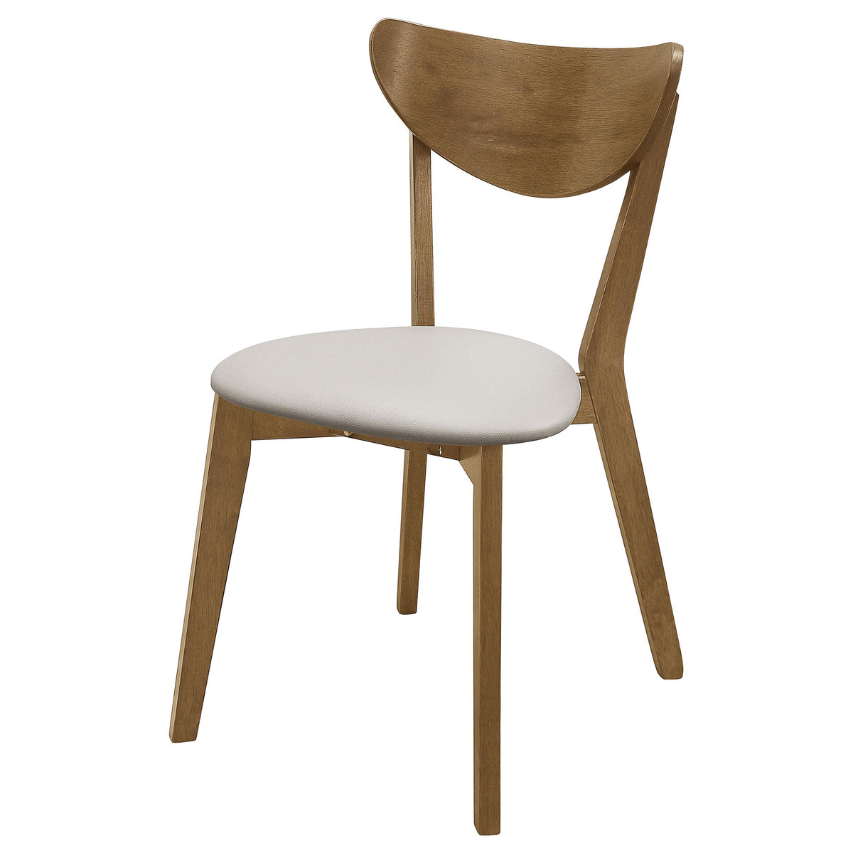 Coaster Furniture Kersey 103062 Wood Dining Side Chair - Chestnut (Set of 2) IMAGE 4