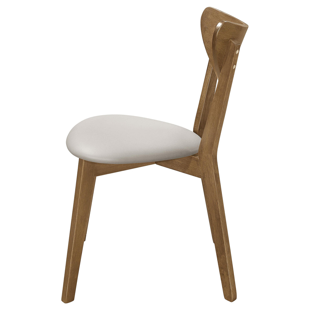 Coaster Furniture Kersey 103062 Wood Dining Side Chair - Chestnut (Set of 2) IMAGE 5