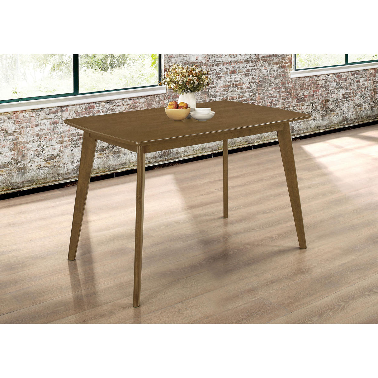 Coaster Furniture Kersey 103061 Rectangular 47-inch Wood Dining Table - Chestnut IMAGE 4
