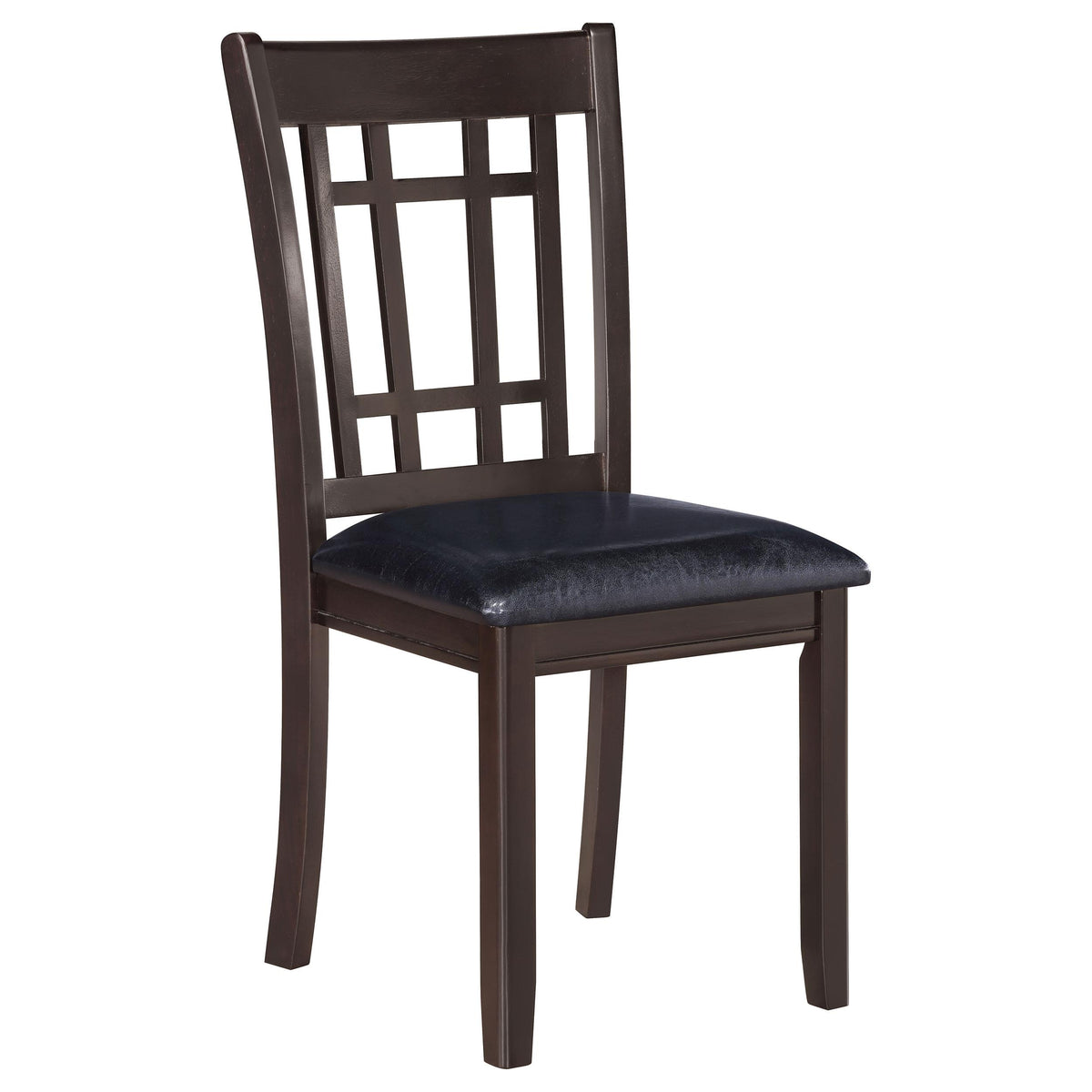 Coaster Furniture Lavon 102672 Wood Dining Side Chair - Espresso (Set of 2) IMAGE 2