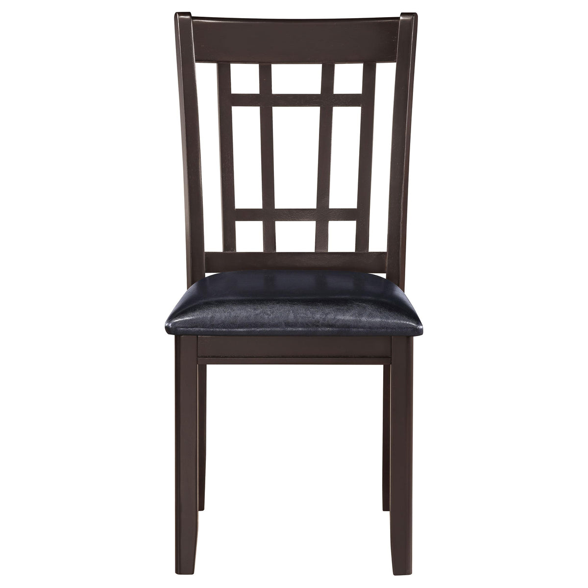 Coaster Furniture Lavon 102672 Wood Dining Side Chair - Espresso (Set of 2) IMAGE 3