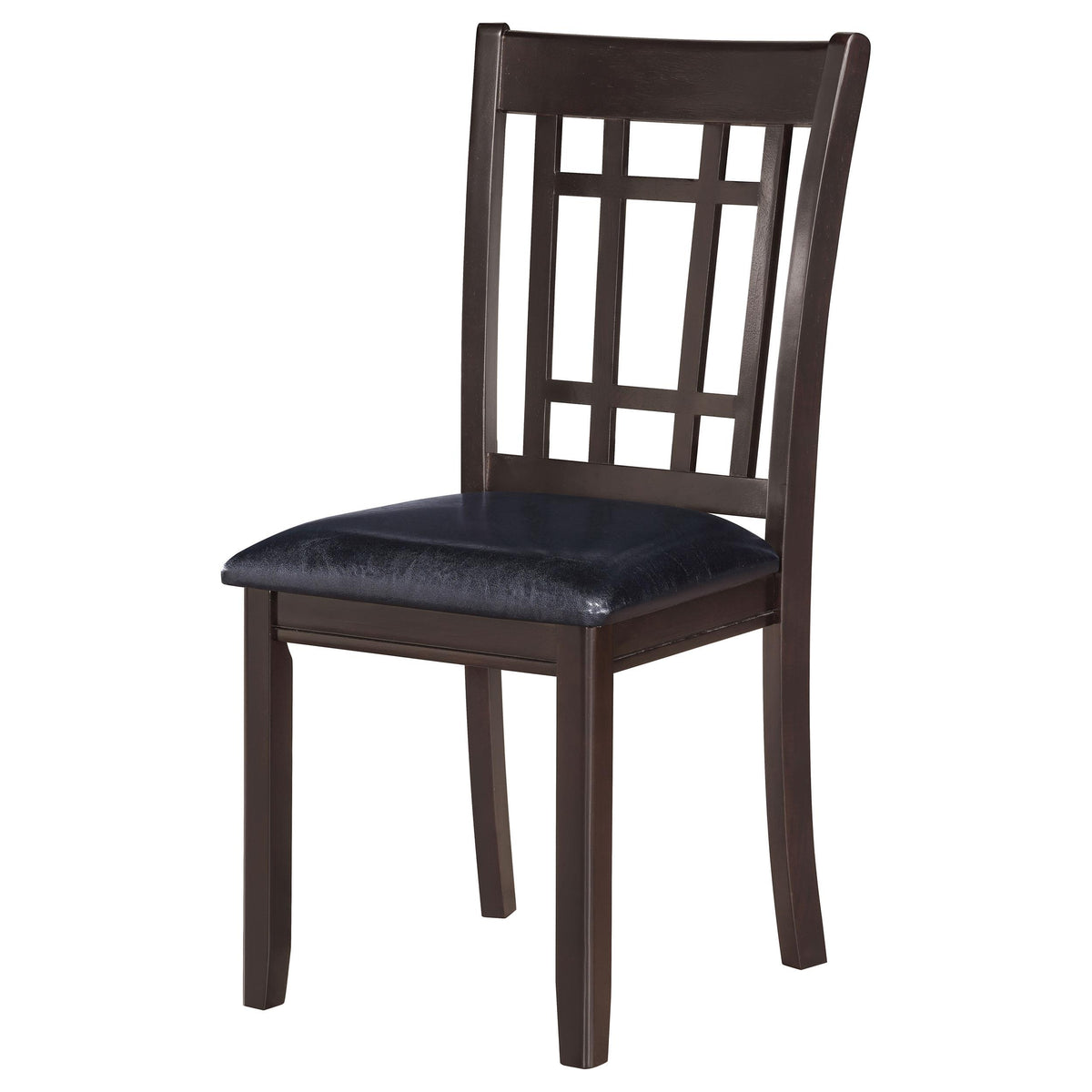 Coaster Furniture Lavon 102672 Wood Dining Side Chair - Espresso (Set of 2) IMAGE 4