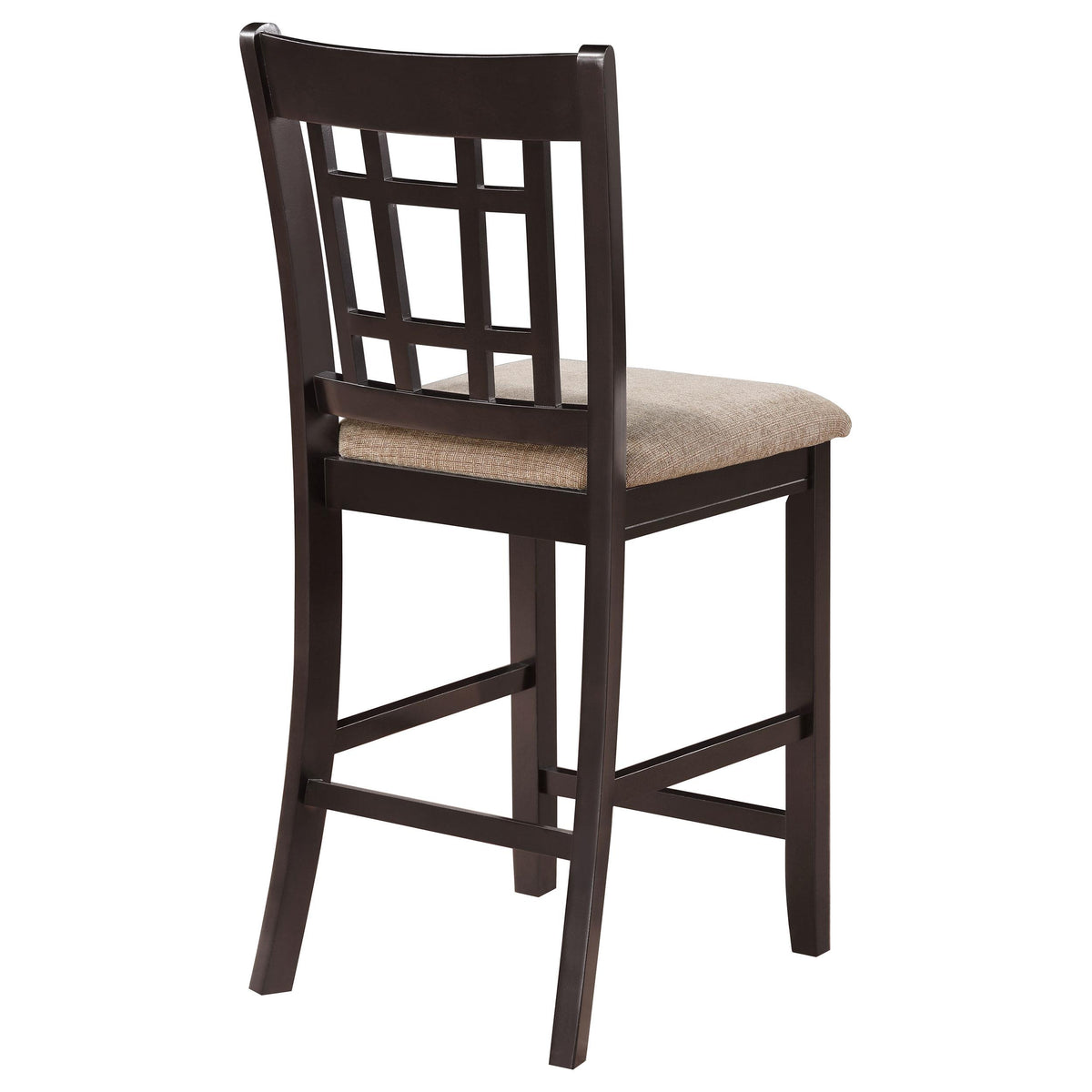 Coaster Furniture Lavon 105279 Wood Counter Chair - Tan and Espresso (Set of 2) IMAGE 7