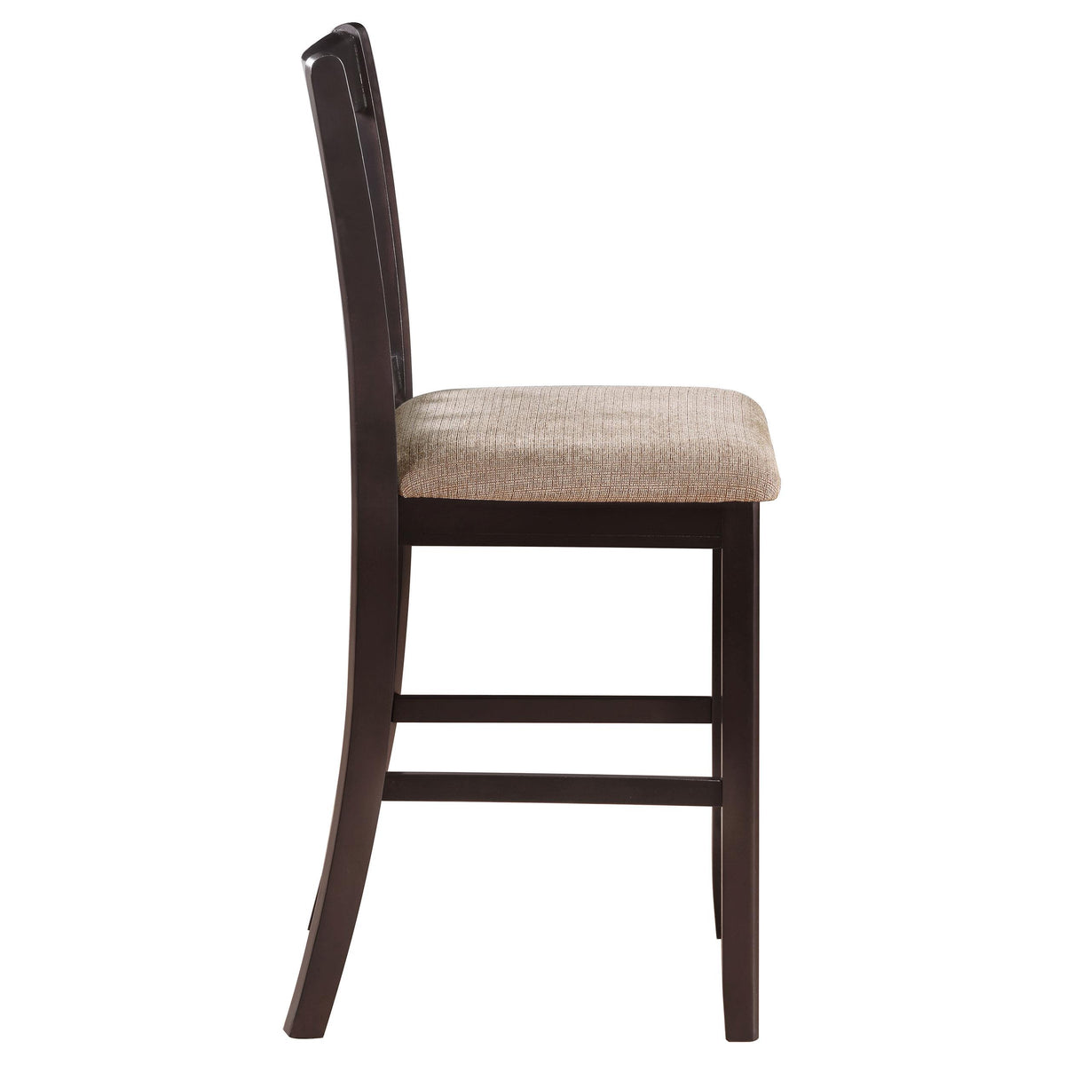 Coaster Furniture Lavon 105279 Wood Counter Chair - Tan and Espresso (Set of 2) IMAGE 8