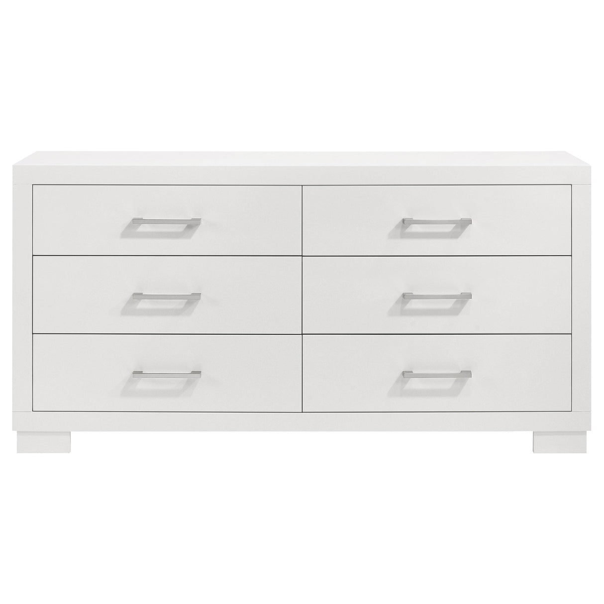 Coaster Furniture Jessica 202993 6-Drawer Dresser - Snow White IMAGE 2