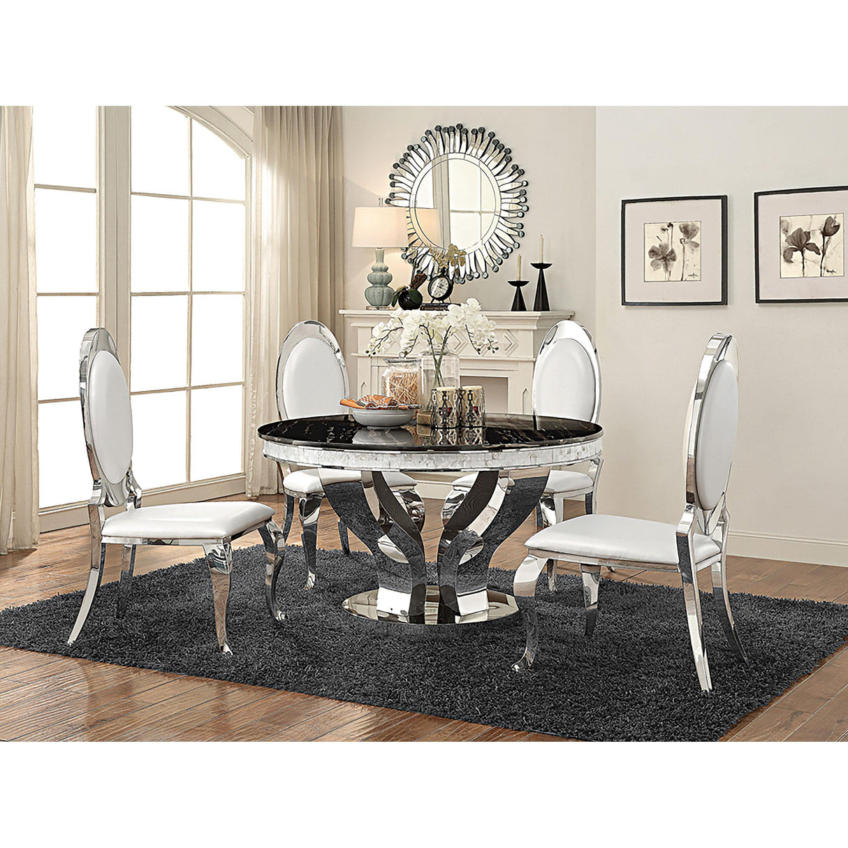 Coaster Furniture Antoine 107871 5 pc Dining Set IMAGE 1