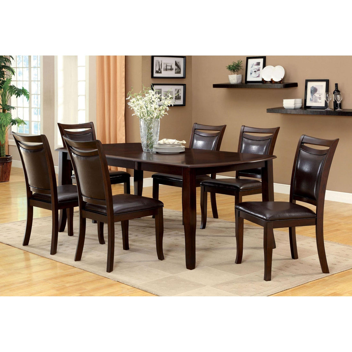 Furniture of America Woodside CM3024SC-2PK Side Chair IMAGE 7