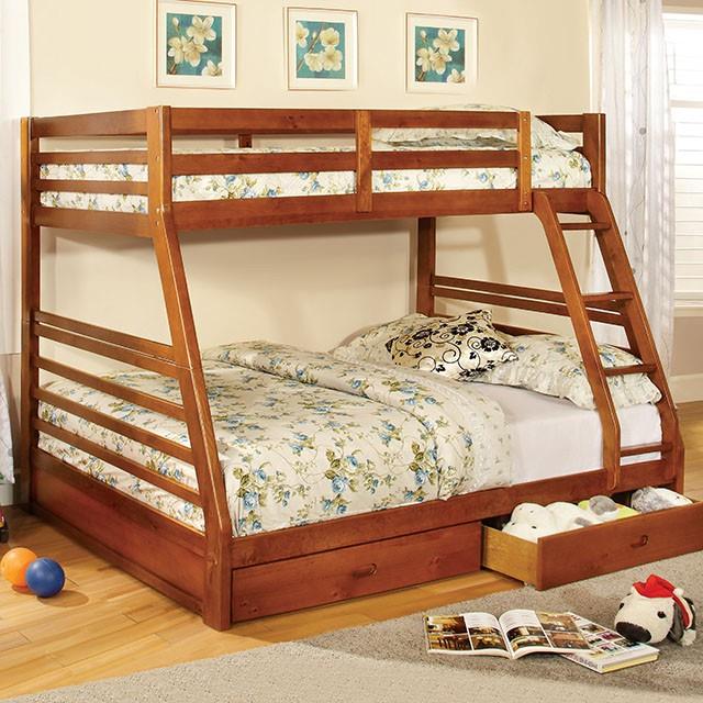 Furniture of America California CM-BK588A Bunk Bed IMAGE 1