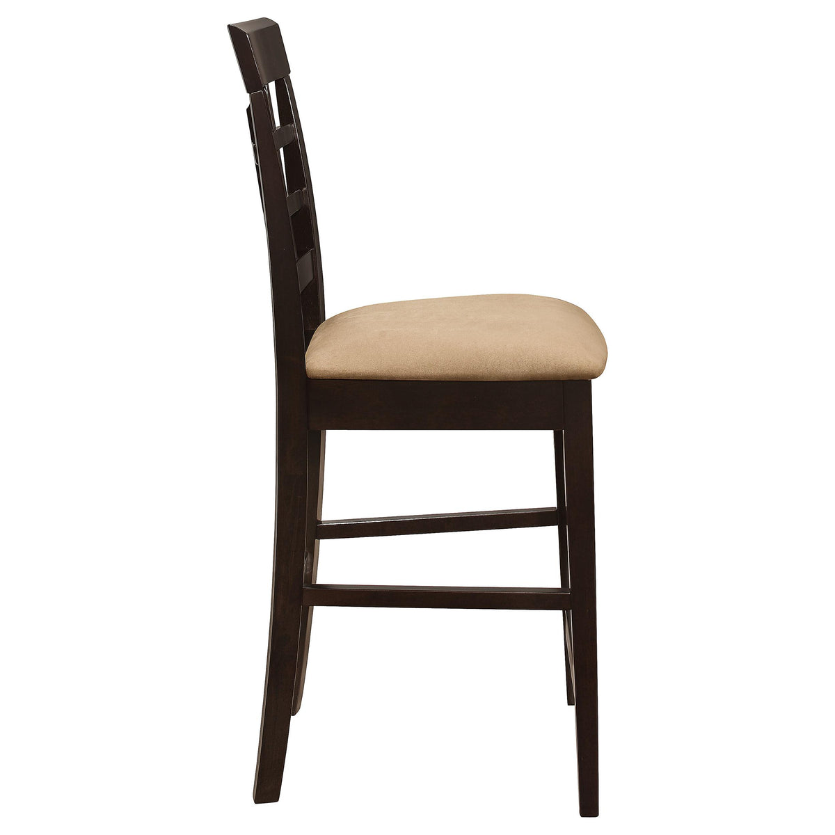 Coaster Furniture Gabriel 100209 Lattice Back Counter Chair - Cappuccino (Set of 2) IMAGE 9