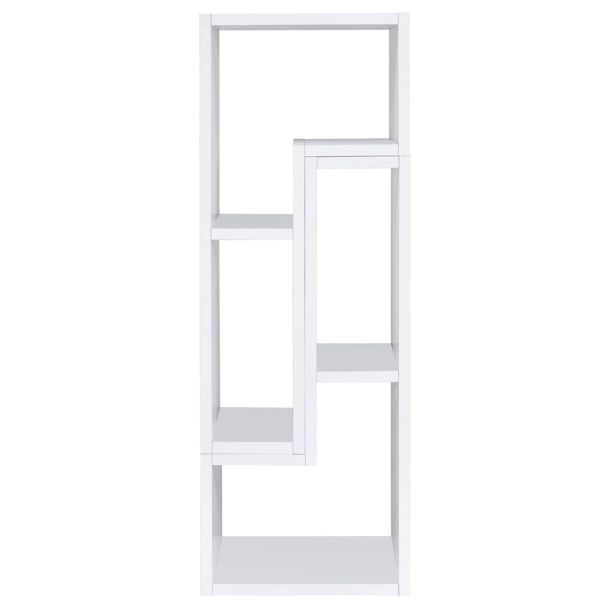Coaster Furniture Velma 800330 Multipurpose TV Stand and Bookshelf - White IMAGE 6
