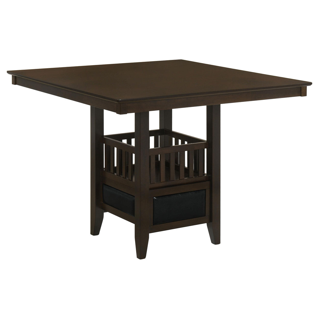 Coaster Furniture Jaden 100958 Square 47-inch Counter Height Dining Table - Espresso IMAGE 1