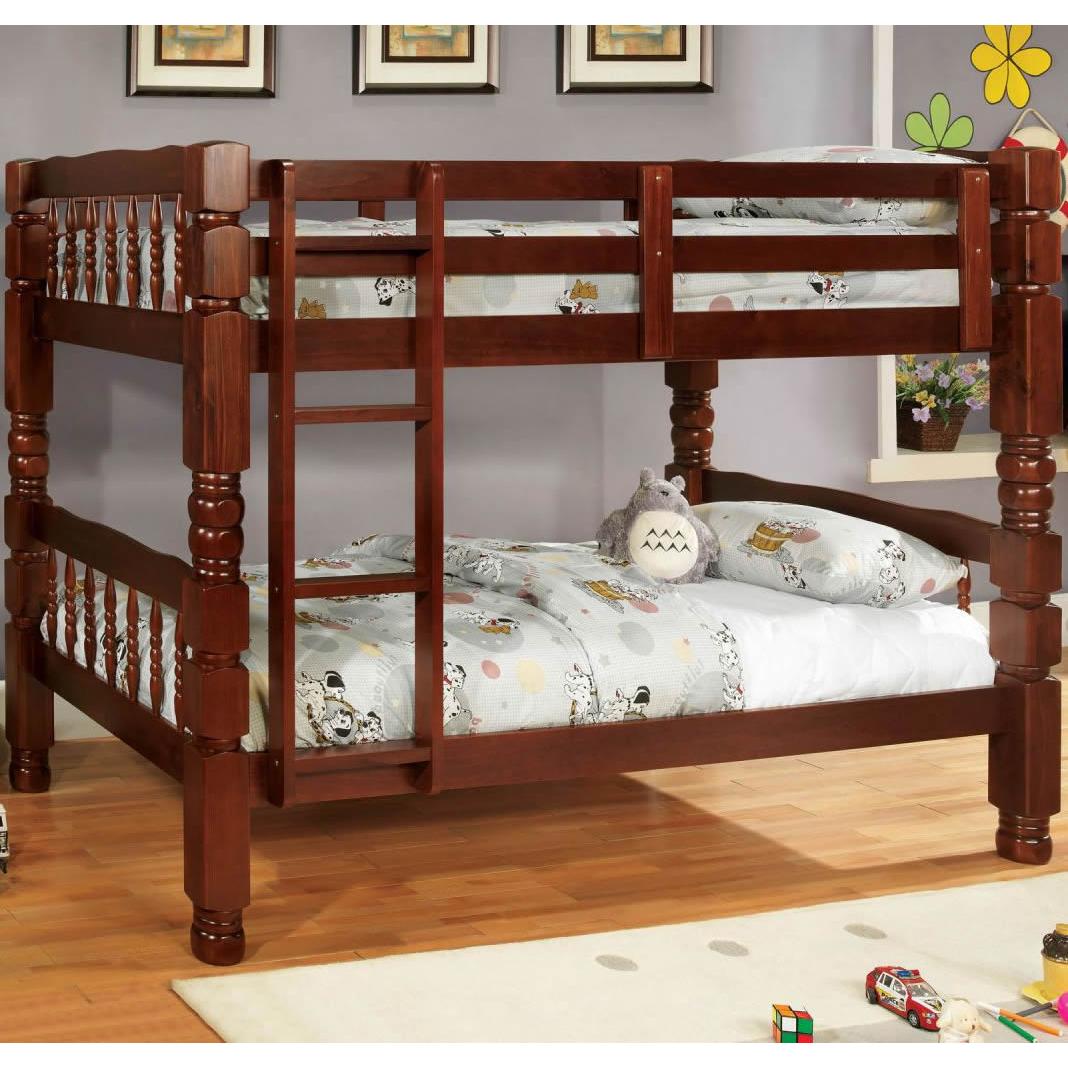 Furniture of America Carolina CM2527CH Bunk Bed IMAGE 1