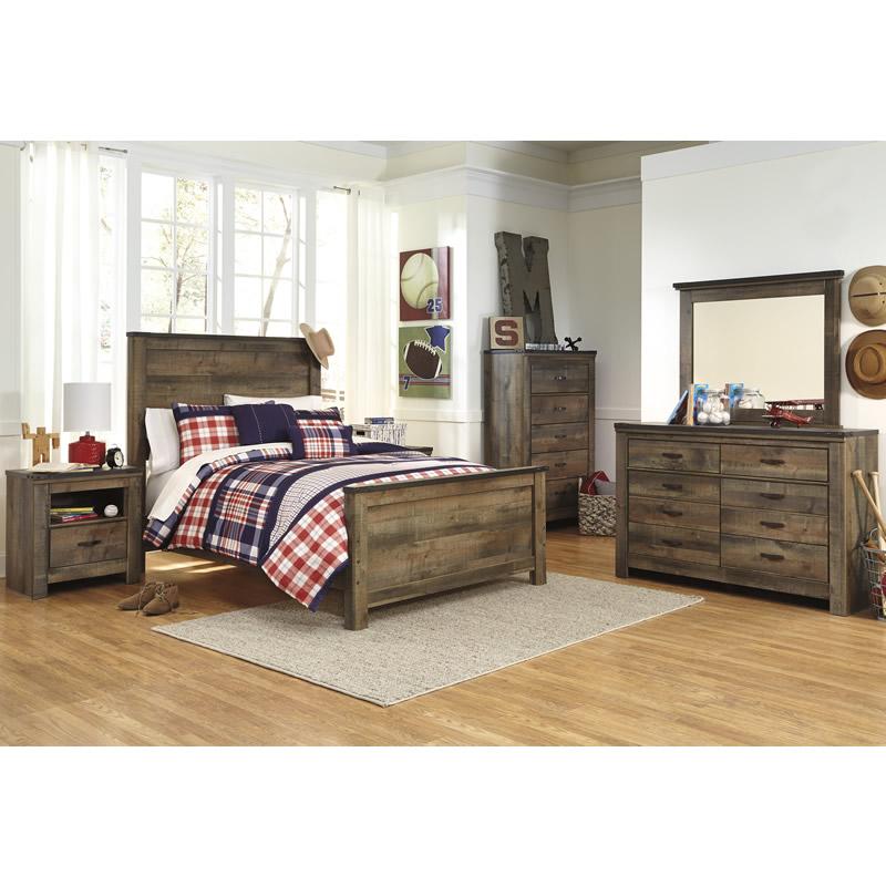 Signature Design by Ashley Trinell B446-84 Full Panel Footboard IMAGE 3