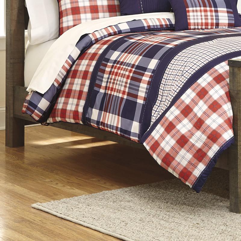 Signature Design by Ashley Trinell B446-86 Full Panel Rails IMAGE 1