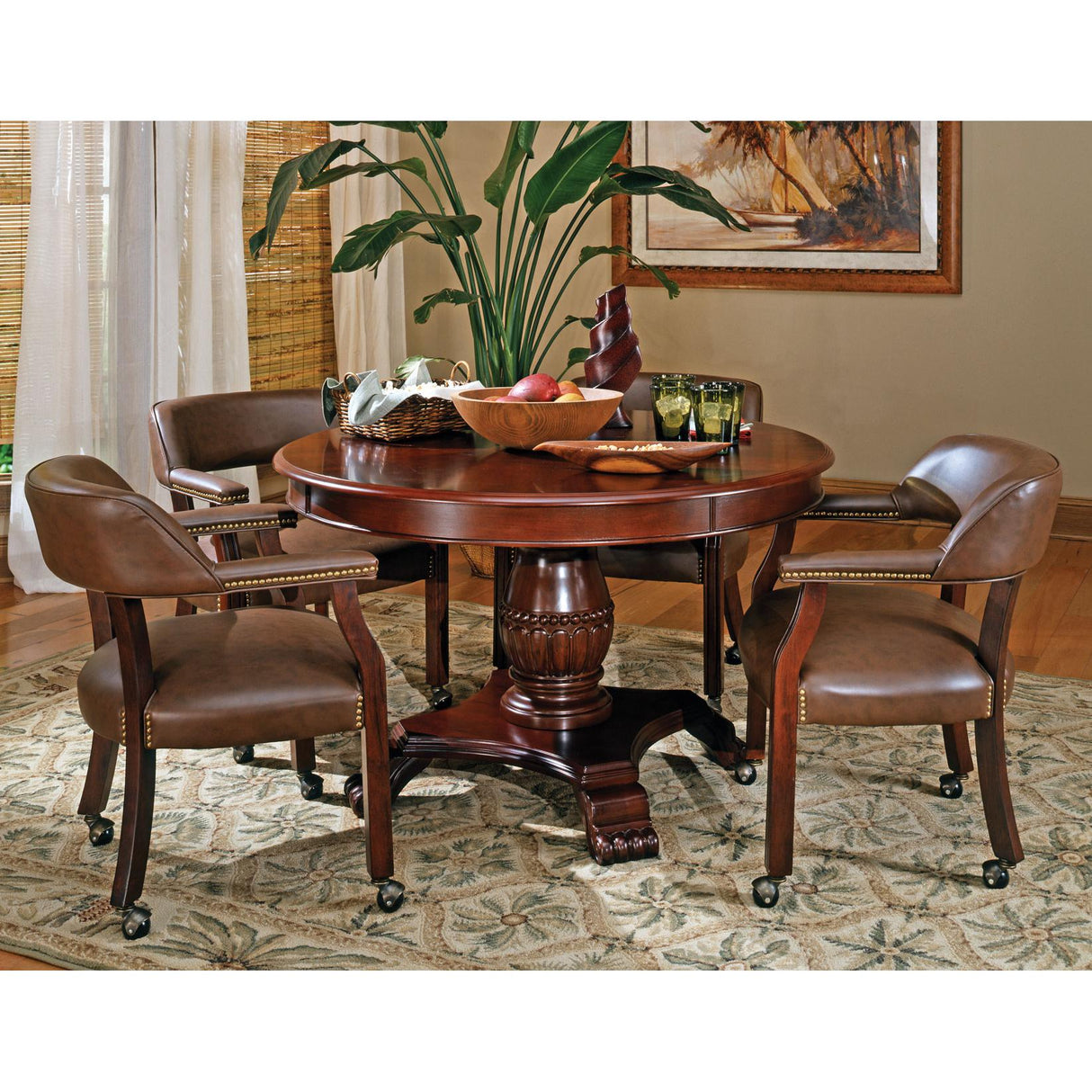 Steve Silver Furniture Tournament TU50 5 pc Game Set IMAGE 2