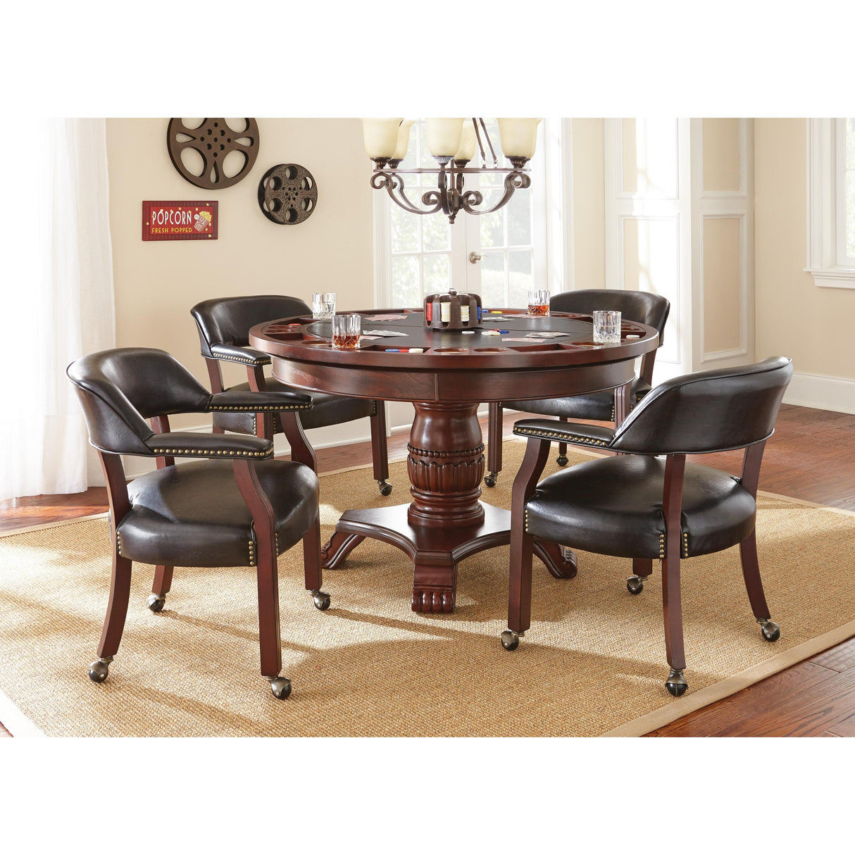 Steve Silver Furniture Tournament TU50 5 pc Game Set IMAGE 1