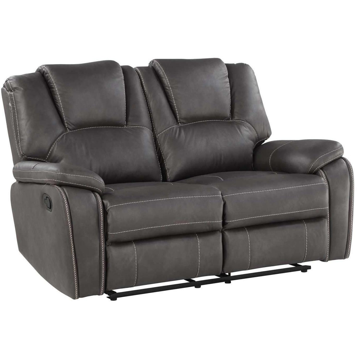 Steve Silver Furniture Katrine KT800 3 pc Reclining Living Room Set - Charcoal IMAGE 3