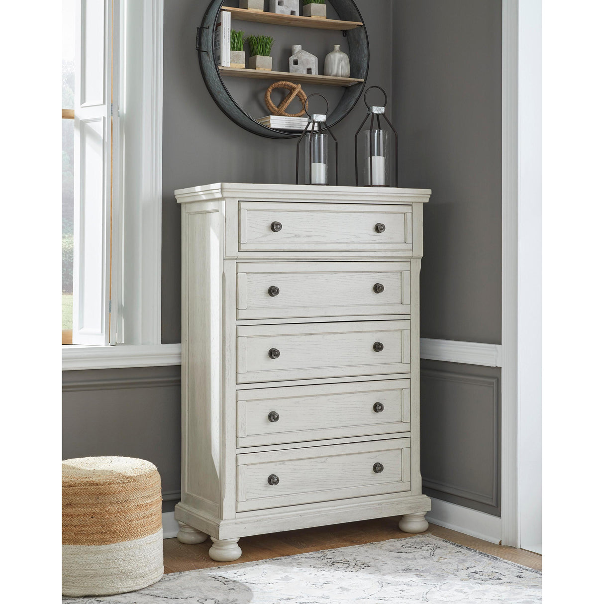 Signature Design by Ashley Robbinsdale B742B38 8 pc King Panel Bedroom Set IMAGE 5