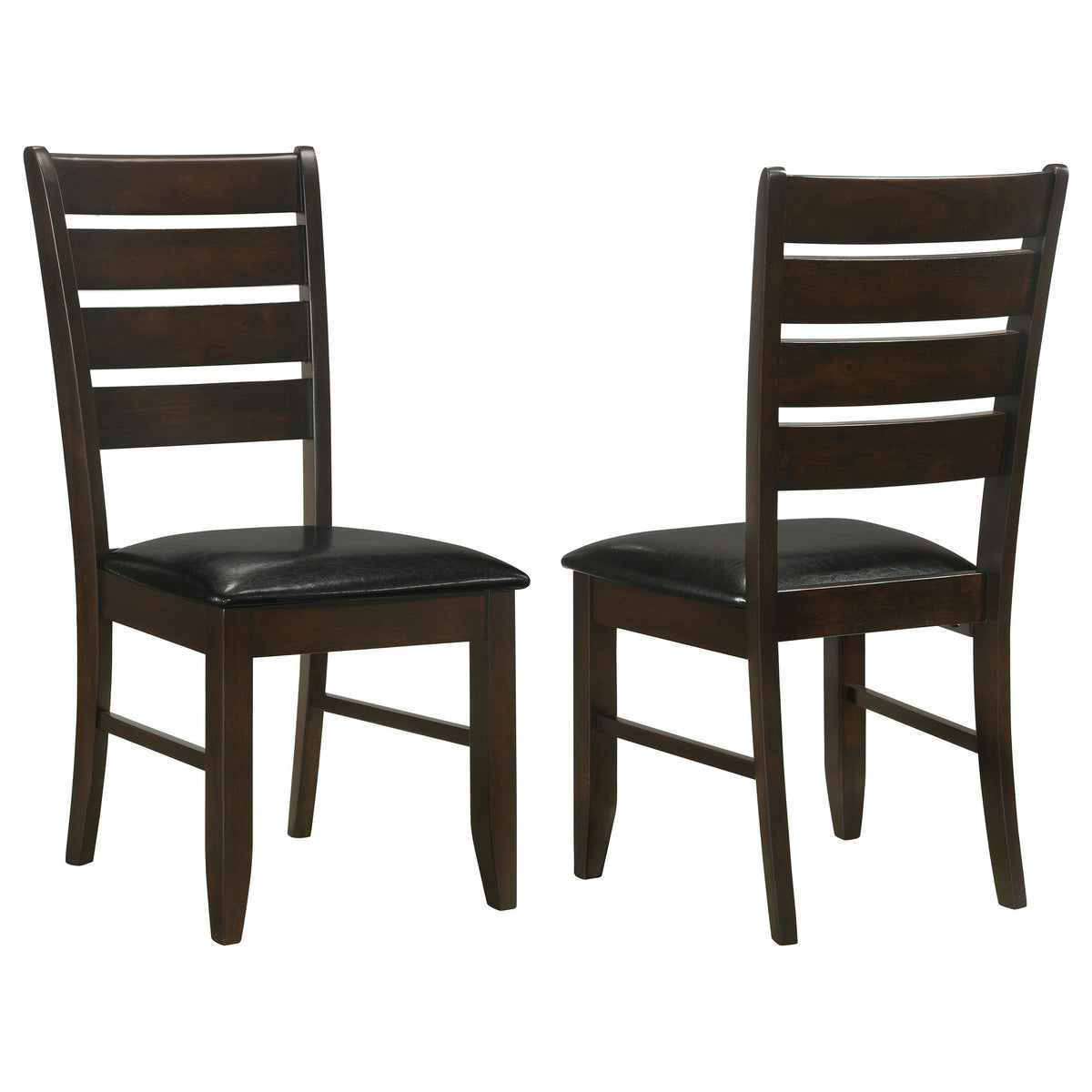 Coaster Furniture Dalila 102722 Wood Dining Side Chair - Cappuccino (Set of 2) IMAGE 1
