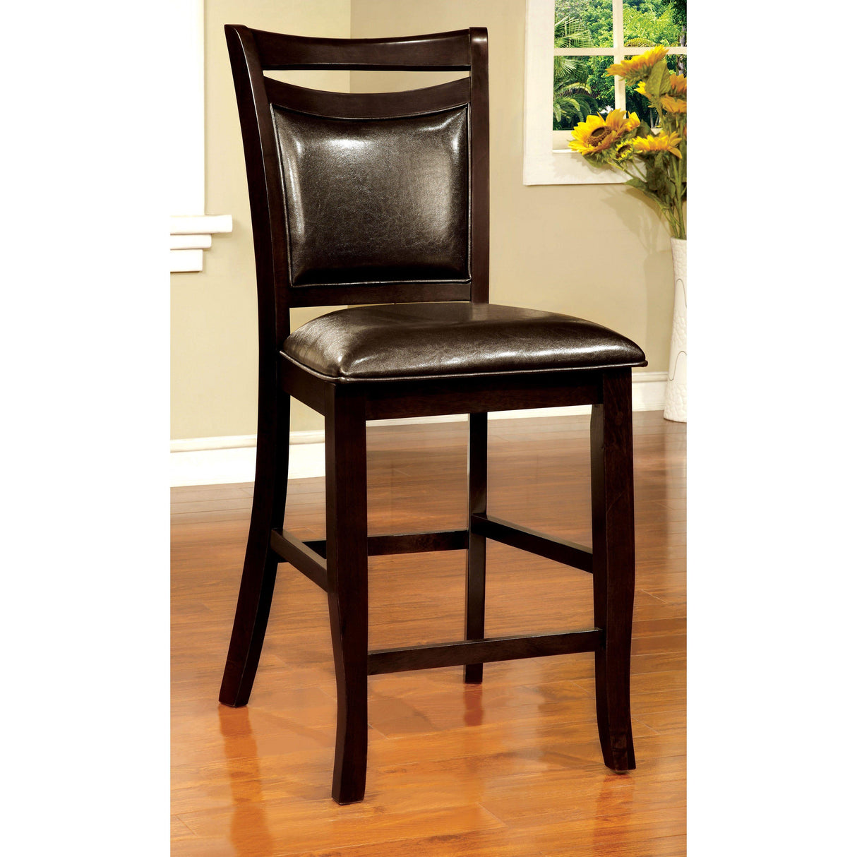 Furniture of America Woodside II Counter Height Stool CM3024PC-2PK IMAGE 1