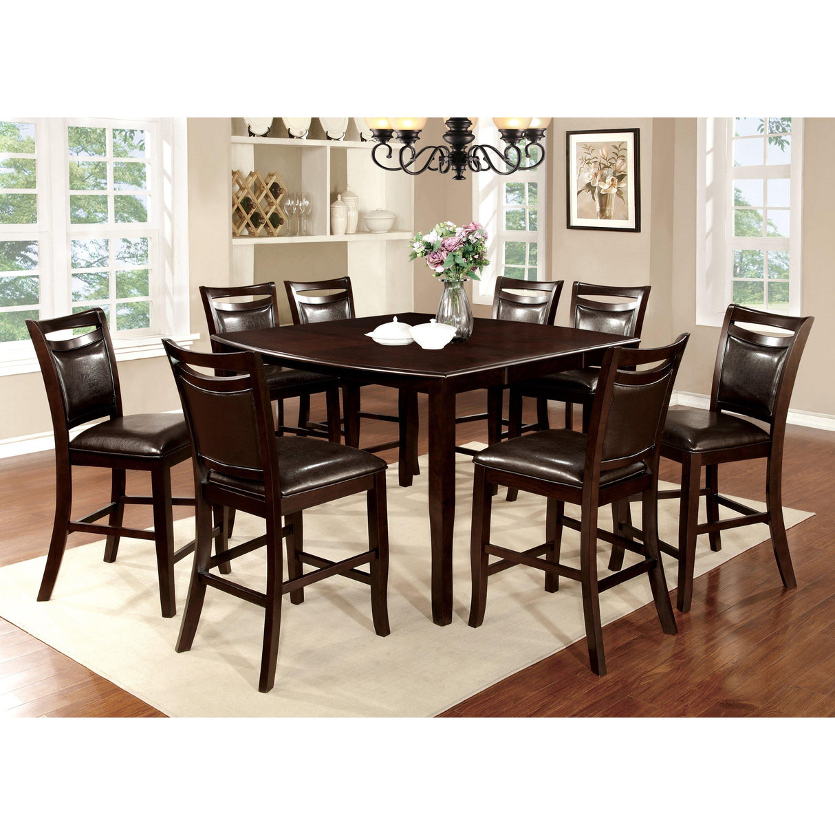 Furniture of America Woodside II Counter Height Stool CM3024PC-2PK IMAGE 2