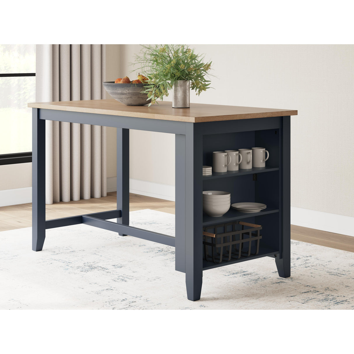 Signature Design by Ashley Gesthaven D399D2 5 pc Counter Height Dining Set IMAGE 2