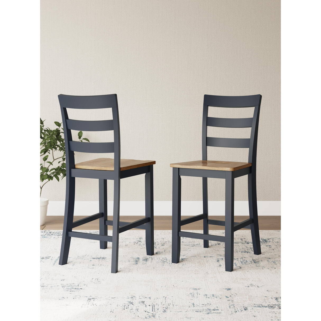 Signature Design by Ashley Gesthaven D399D2 5 pc Counter Height Dining Set IMAGE 3