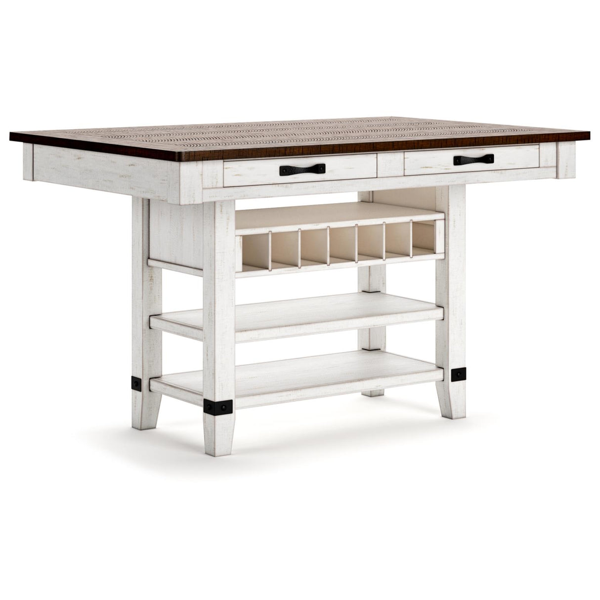 Signature Design by Ashley Valebeck D546D10 5 pc Counter Height Dining Set IMAGE 4