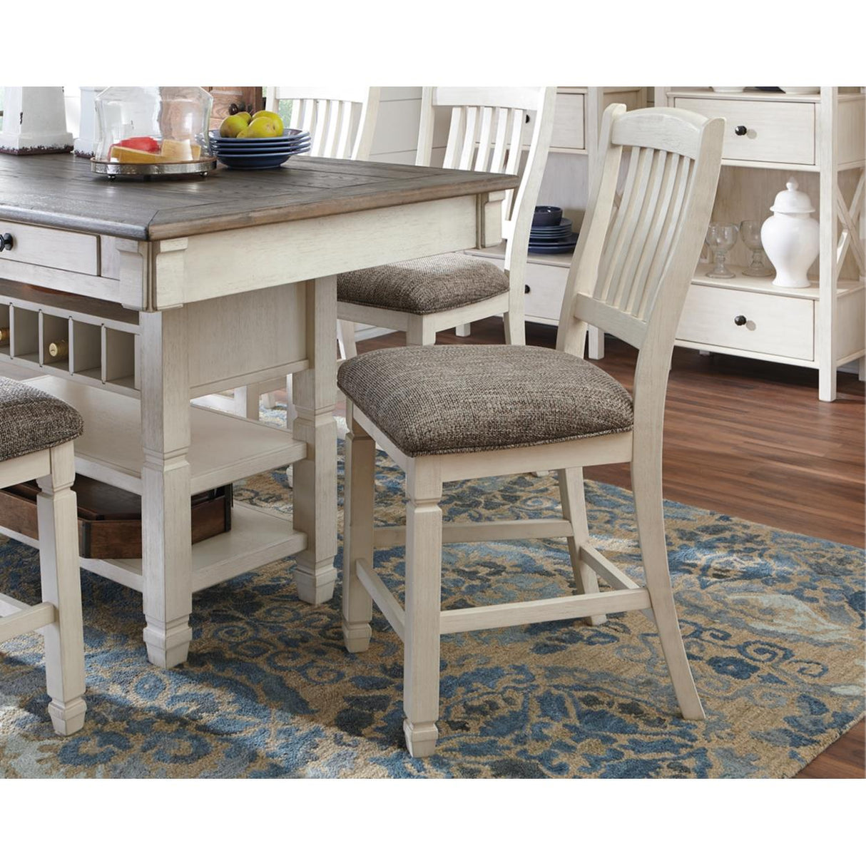 Signature Design by Ashley Bolanburg D647D37 5 pc Counter Height Dining Set IMAGE 12