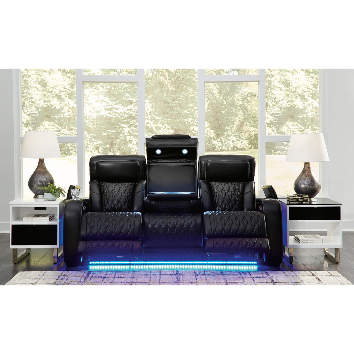 Signature Design by Ashley Boyington U27106U1 2 pc Power Reclining Living Room Set IMAGE 4