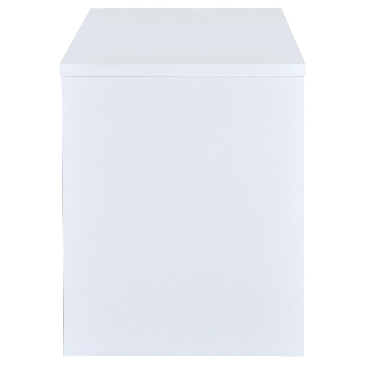 Coaster Furniture Irving 800110 47-inch 2-Drawer Office Computer Desk - White IMAGE 8