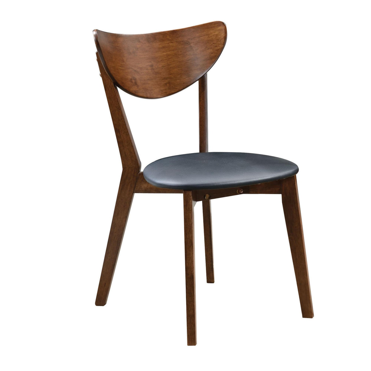 Coaster Furniture Jedda 105362 Wood Dining Side Chair - Dark Walnut (Set of 2) IMAGE 2