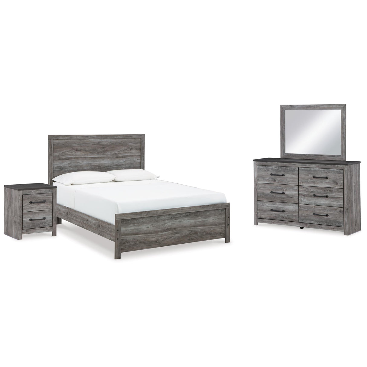 Signature Design by Ashley Bronyan B1290B5 6 pc Queen Panel Bedroom Set IMAGE 1