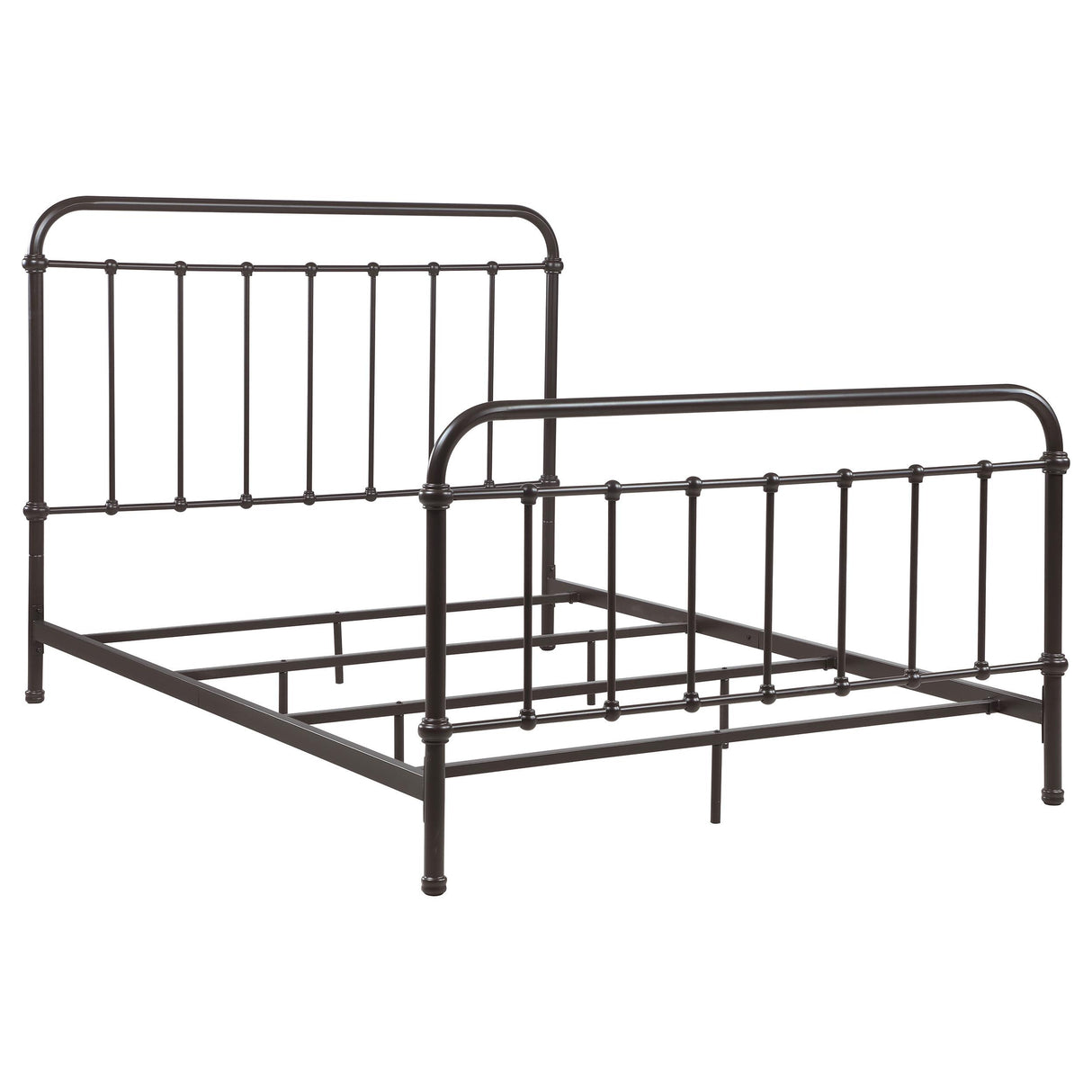 Coaster Furniture Livingston 300399Q Metal Queen Open Frame Bed - Dark Bronze IMAGE 1