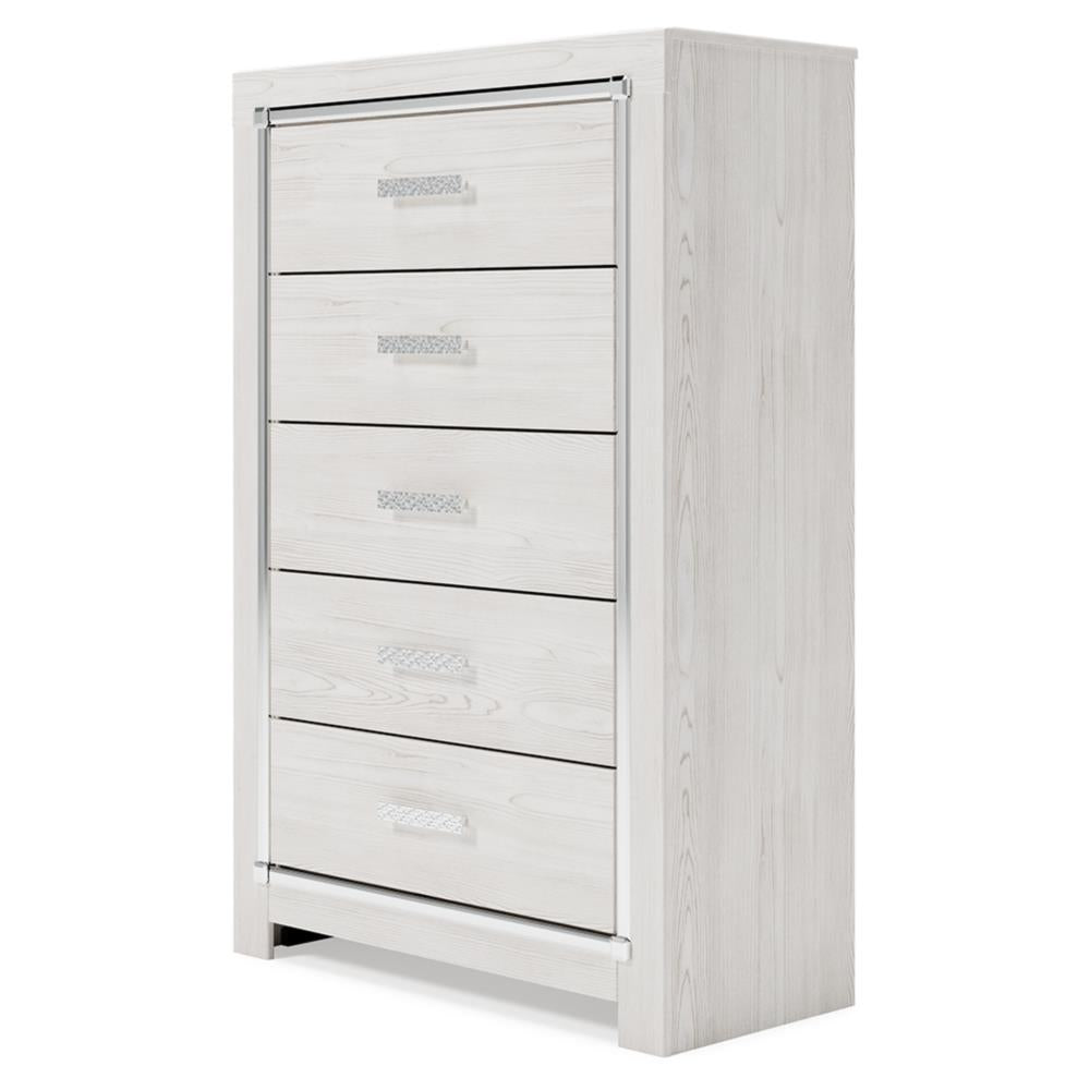 Signature Design by Ashley Altyra B2640B43 6 pc Queen Bookcase Bedroom Set IMAGE 12