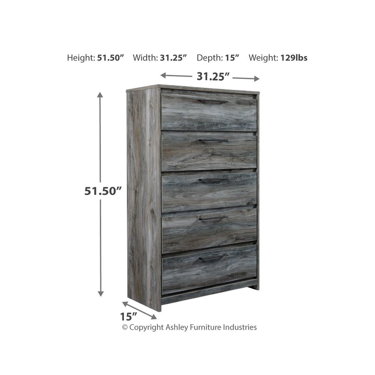 Signature Design by Ashley Baystorm B221B56 6 pc Queen Panel Bedroom Set IMAGE 11
