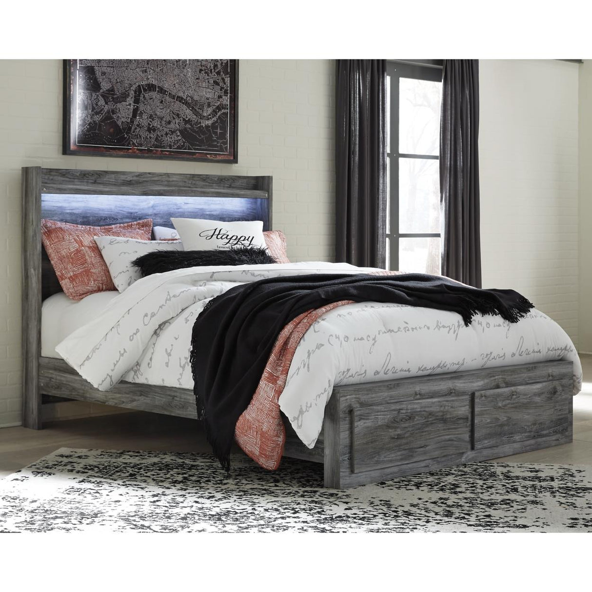 Signature Design by Ashley Baystorm B221B57 9 pc Queen Panel Bedroom Set IMAGE 18