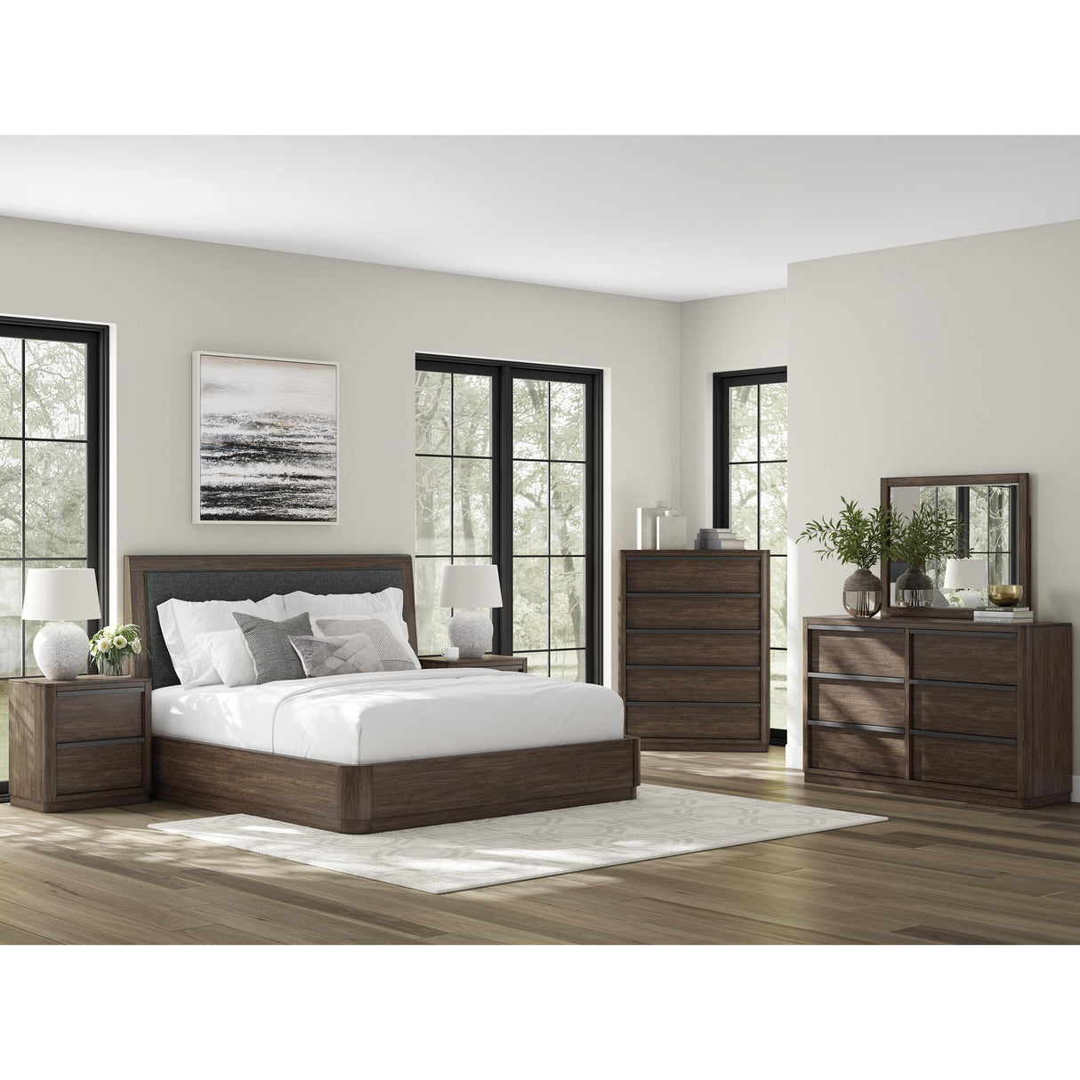 Signature Design by Ashley Dilenno PCB857 8 pc King Panel Bedroom Set IMAGE 1