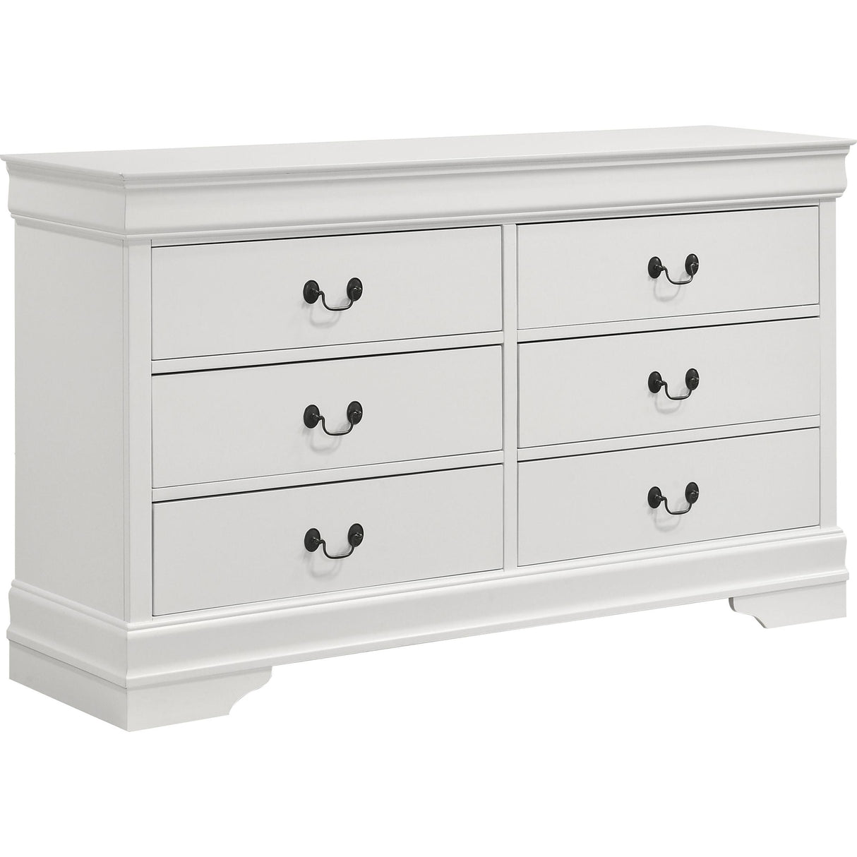 Coaster Furniture Louis Philippe 202441KE-S5 7 pc King Sleigh Bedroom Set IMAGE 4