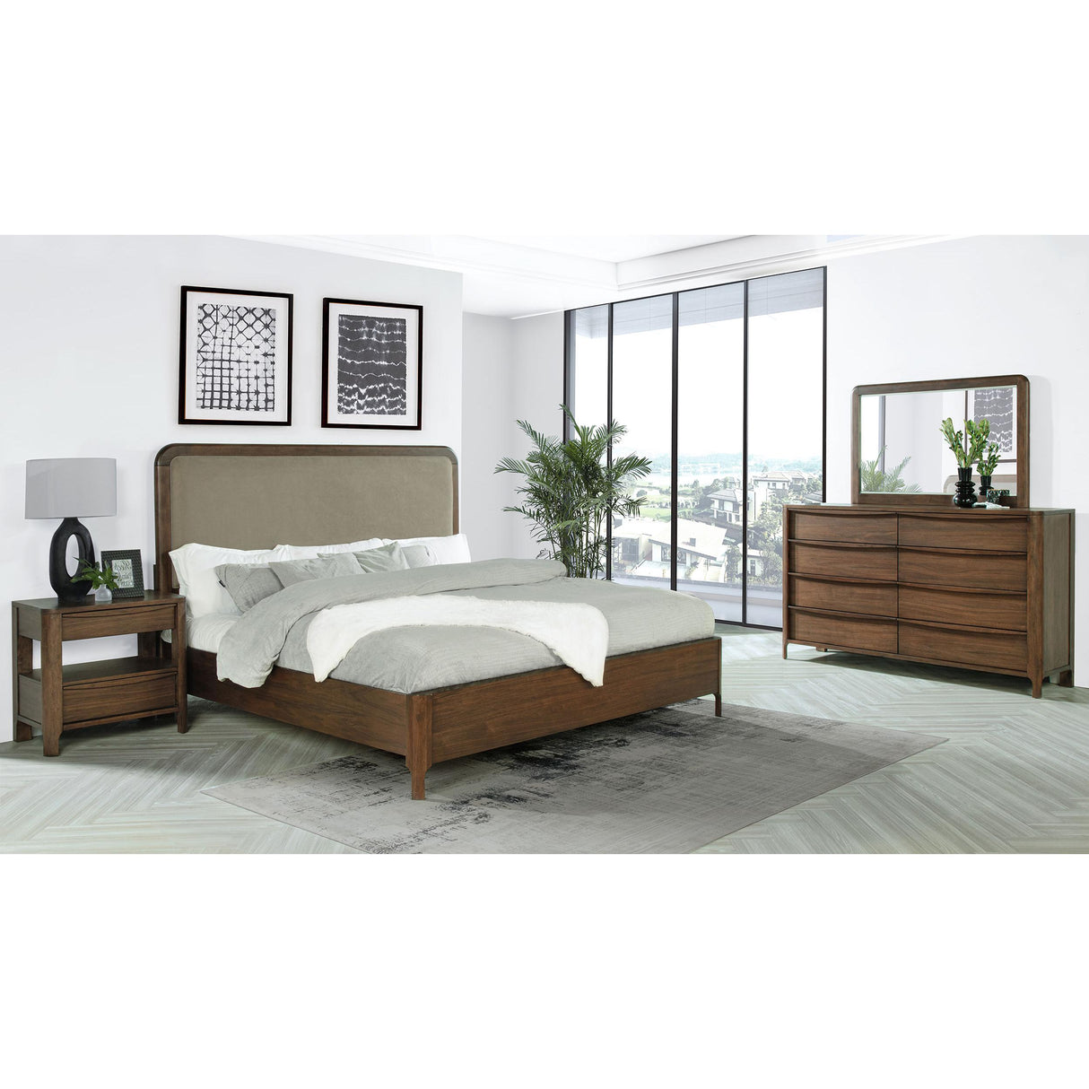 Coaster Furniture Maderia 223321KW-S4 6 pc California King Bedroom Set IMAGE 1