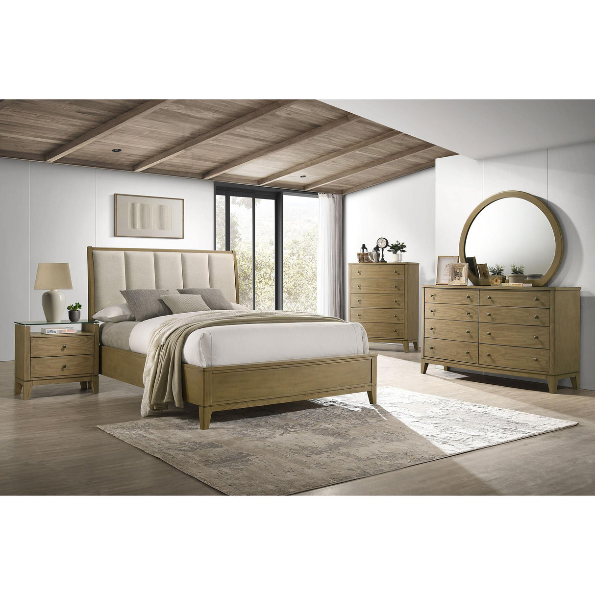 Coaster Furniture Granada 224921KW-S5 7 pc California King Panel Bedroom Set IMAGE 1