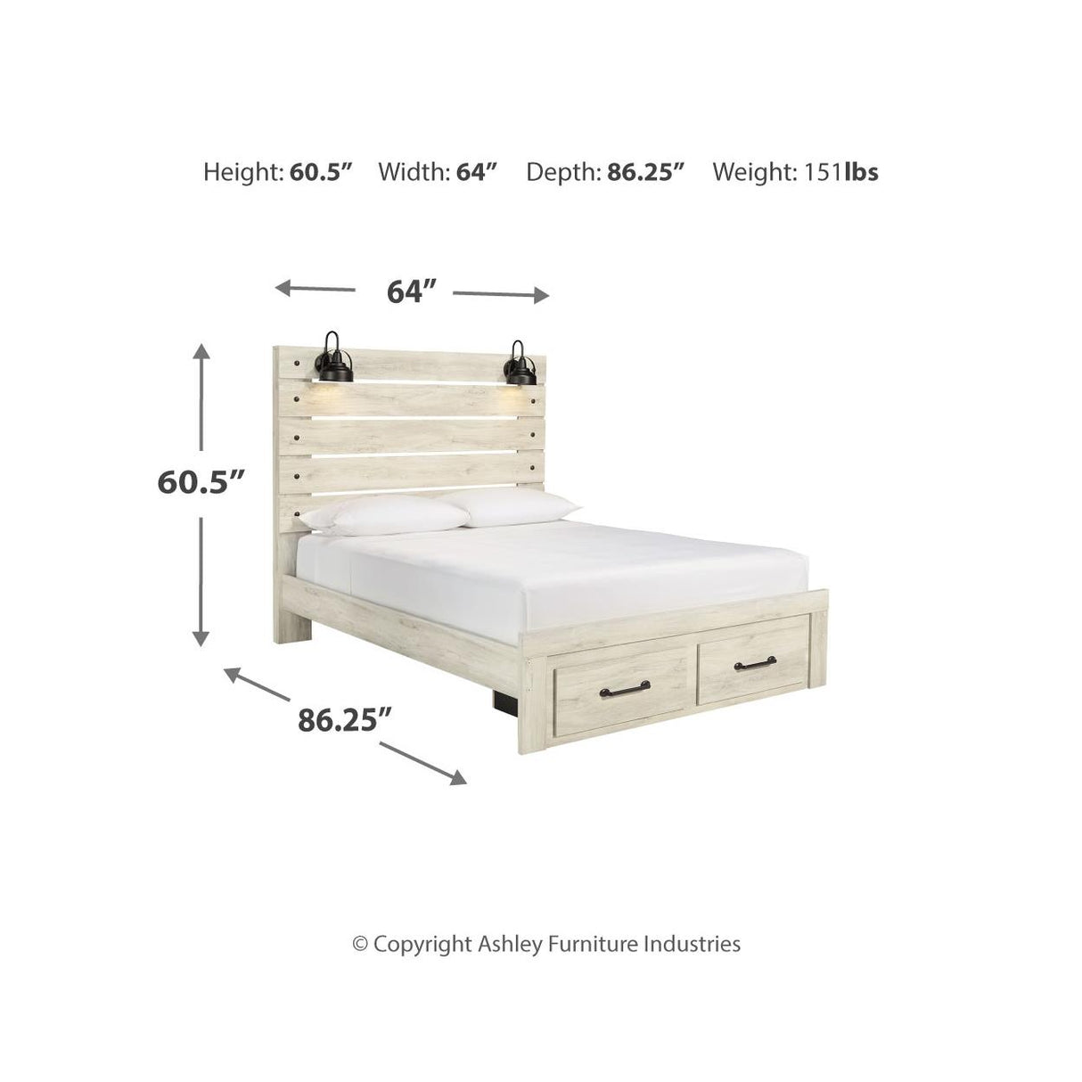 Signature Design by Ashley Cambeck B192B74 6 pc Queen Panel Bedroom Set IMAGE 15