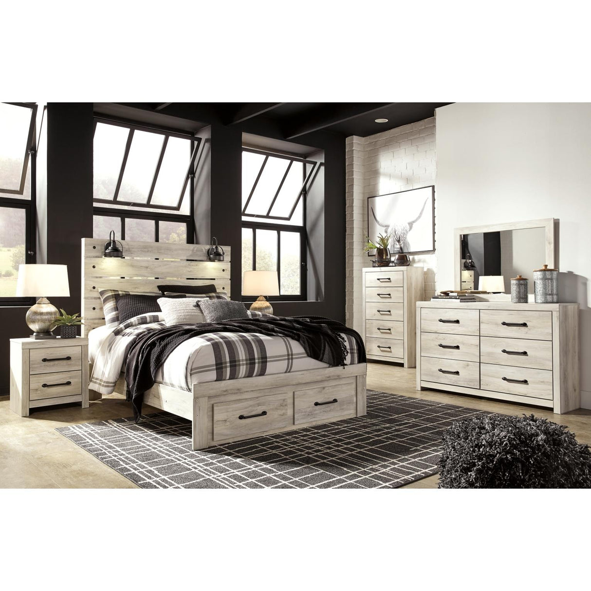 Signature Design by Ashley Cambeck B192B74 6 pc Queen Panel Bedroom Set IMAGE 17