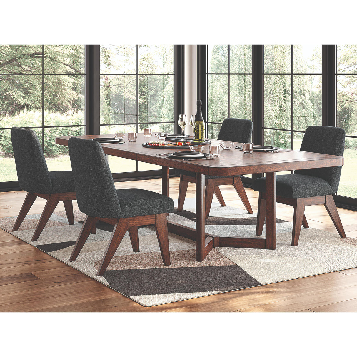 Signature Design by Ashley Dilenno PCD857 5 pc Dining Set IMAGE 1