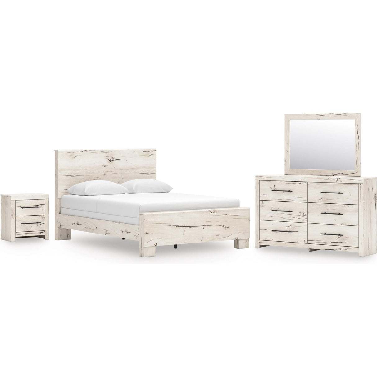 Benchcraft Lawroy B2310B40 6 pc Queen Panel Bedroom Set IMAGE 1
