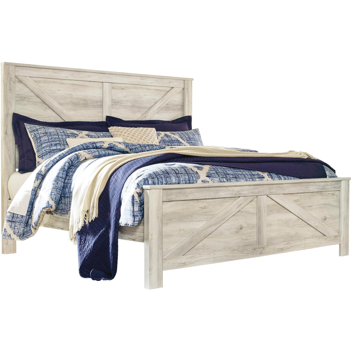 Signature Design by Ashley Bellaby B331B17 8 pc King Panel Bedroom Set IMAGE 2