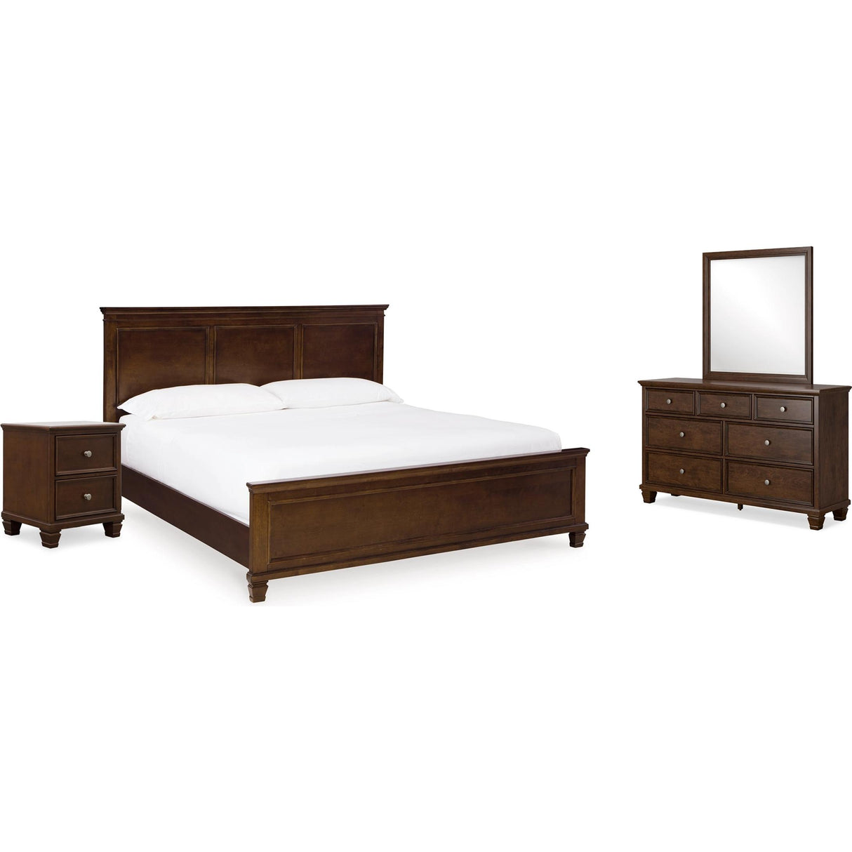 Signature Design by Ashley Danabrin B685B14 6 pc King Panel Bedroom Set IMAGE 1